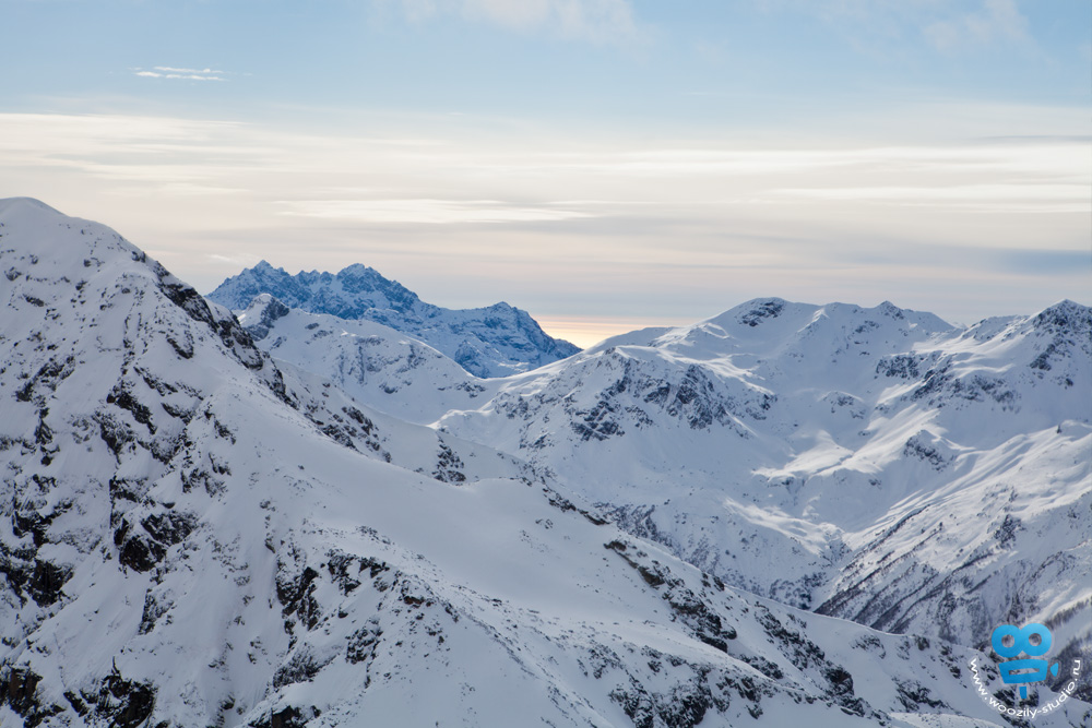 Хели-ски в Архызе